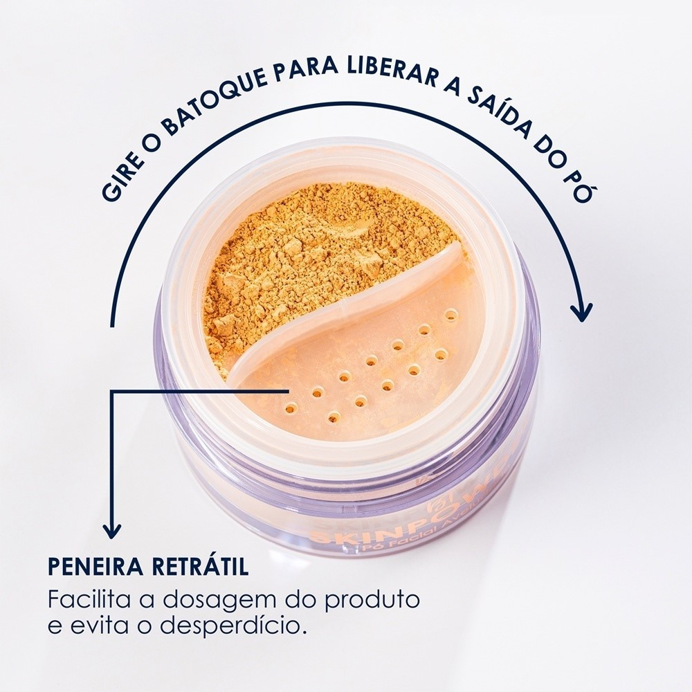 BT Skinpowder Pó Facial Aveludado - Bruna Tavares