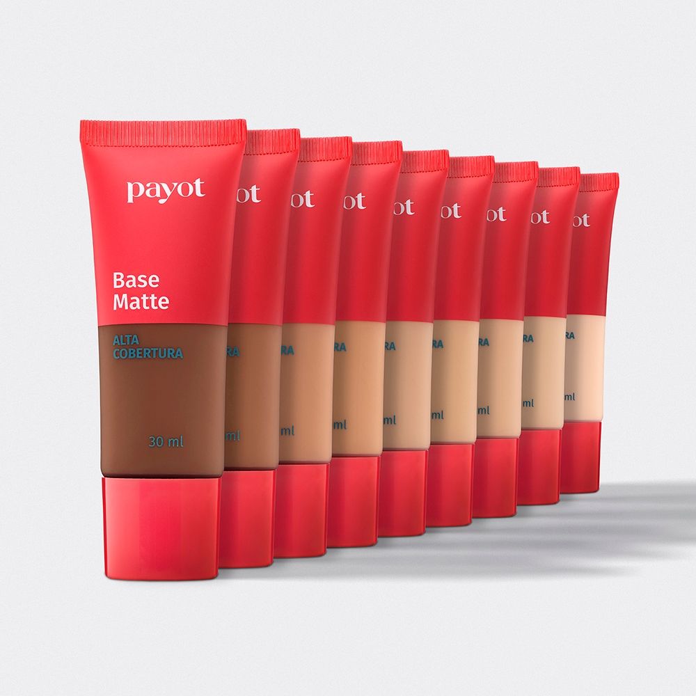 Pyt Base - Base líquida matte, para uma pele perfeita o dia todo.
