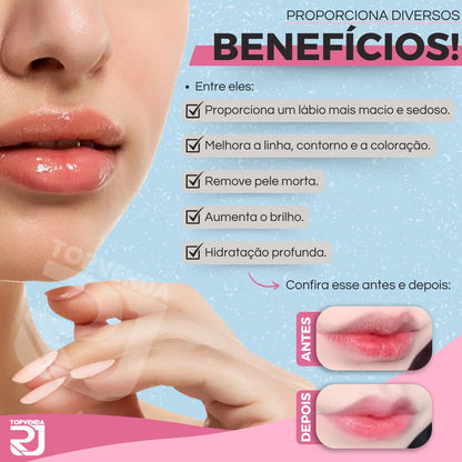 Ultra balmlips – Tratamento labial intensivo com colágeno, mel e cristais hidratantes.