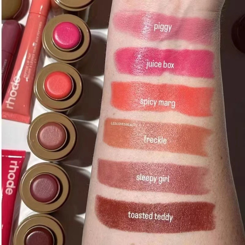 Novo Rhode Pele Blush Vara Tez Maquiagem Natural Contorno Lábio E Bochecha Dupla Utilização Creme Facial 5.3g