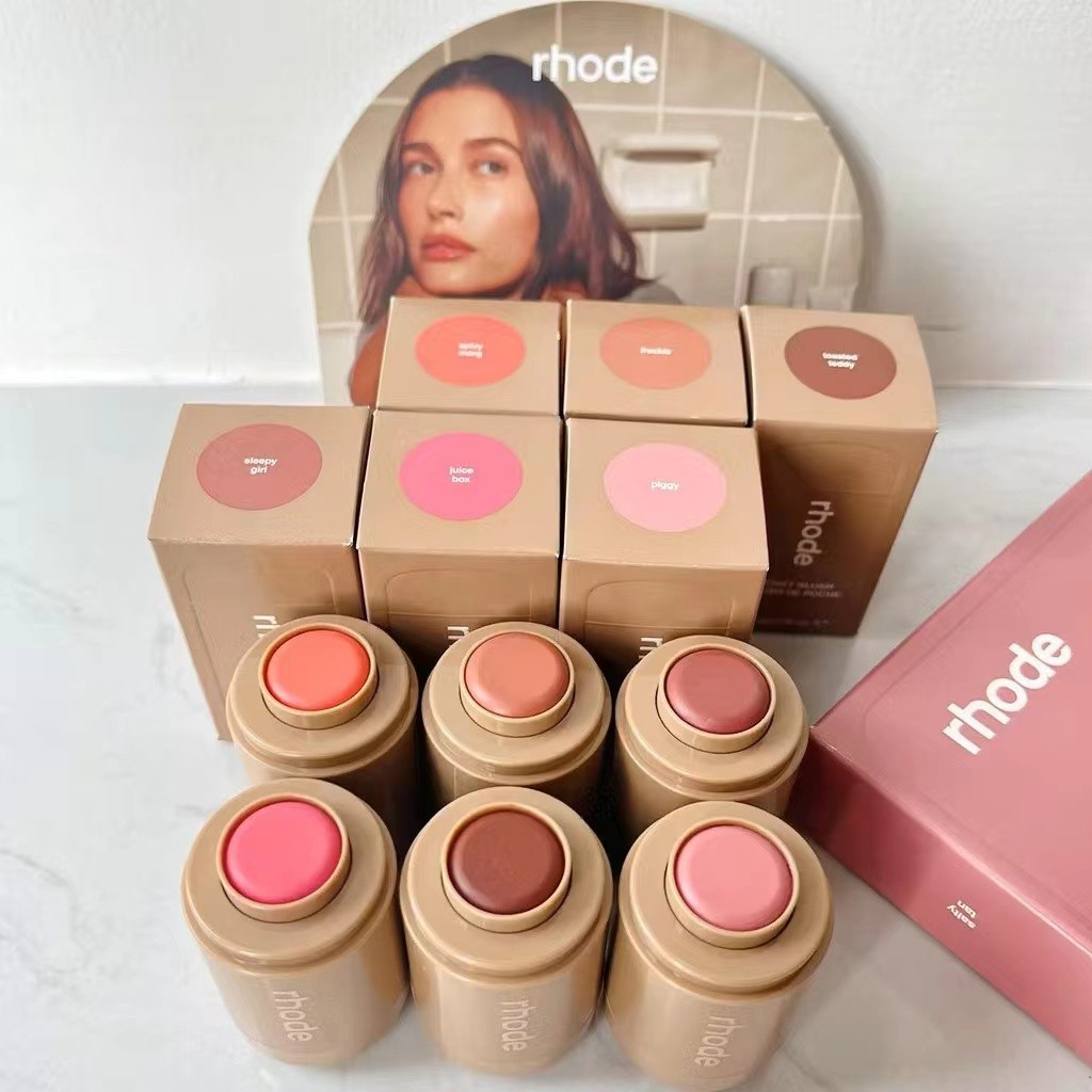 Novo Rhode Pele Blush Vara Tez Maquiagem Natural Contorno Lábio E Bochecha Dupla Utilização Creme Facial 5.3g