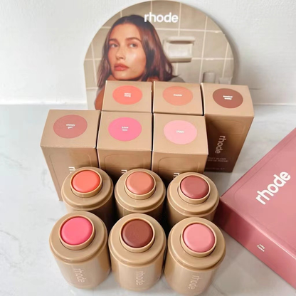 Novo Rhode Pele Blush Vara Tez Maquiagem Natural Contorno Lábio E Bochecha Dupla Utilização Creme Facial 5.3g